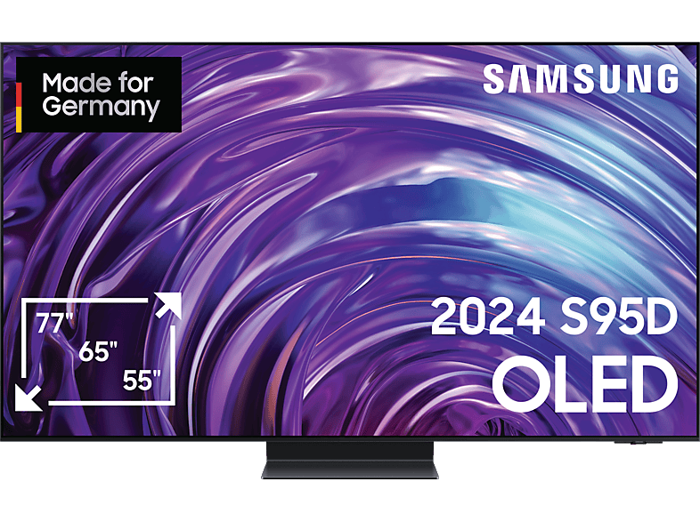 Abbildung SAMSUNG GQ55S95D OLED TV (Flat, 55 Zoll / 138 cm, 4K, SMART TV, Tizen)