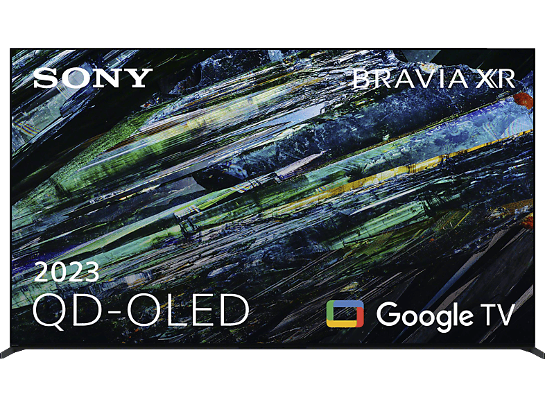 SONY BRAVIA XR-65A95L OLED TV (Flat, 65 Zoll / 164 cm, QLED 4K, SMART TV, Google TV)