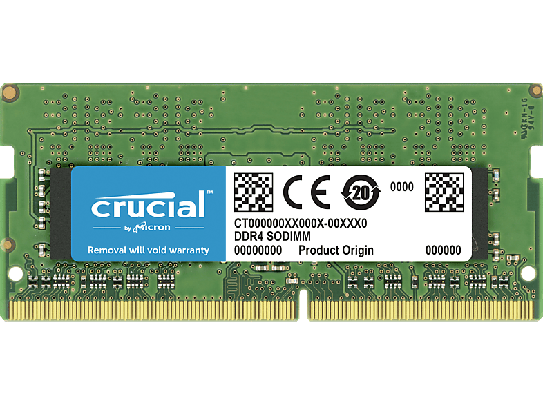 CRUCIAL 3200 MT/s SODIMM 260pin Arbeitsspeicher 8 GB DDR4