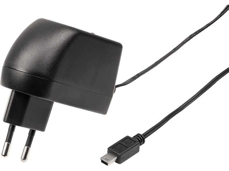 HAMA Mini-USB, Ladegerät, passend für Navigationssystem, Schwarz