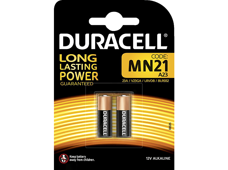 DURACELL Specialty MN21 Batterie, Alkaline, 12 Volt 2 Stück