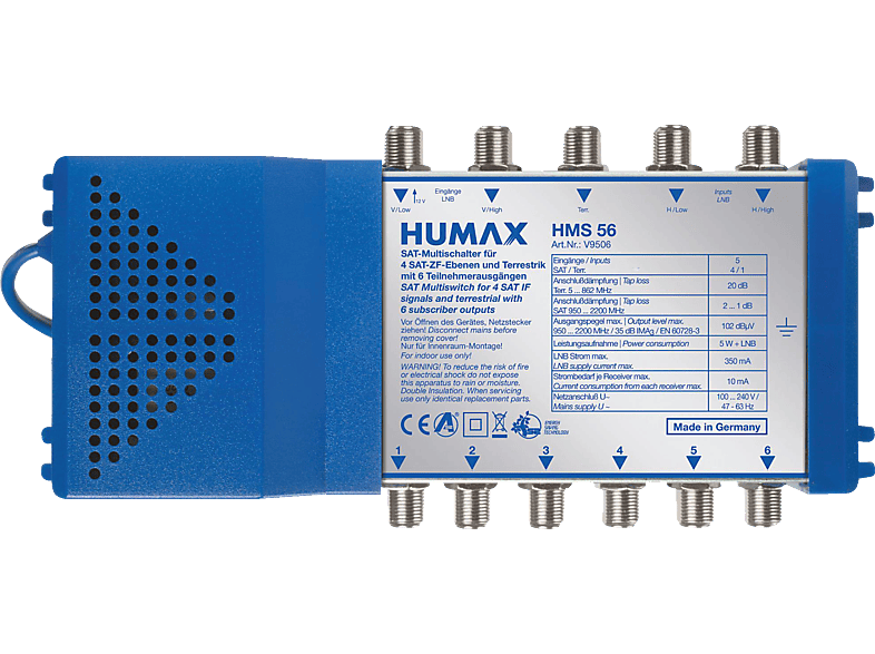 HUMAX V9506 Multischalter