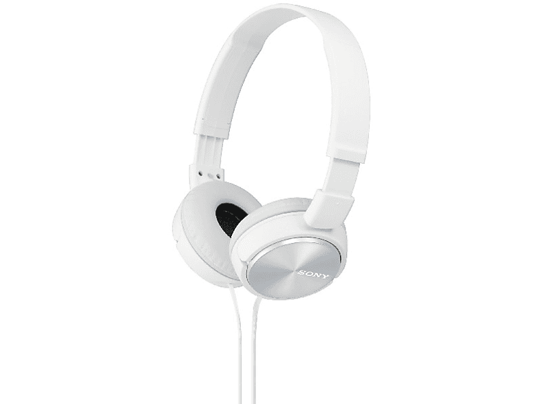 SONY MDR-ZX310, On-ear Kopfhörer Weiß