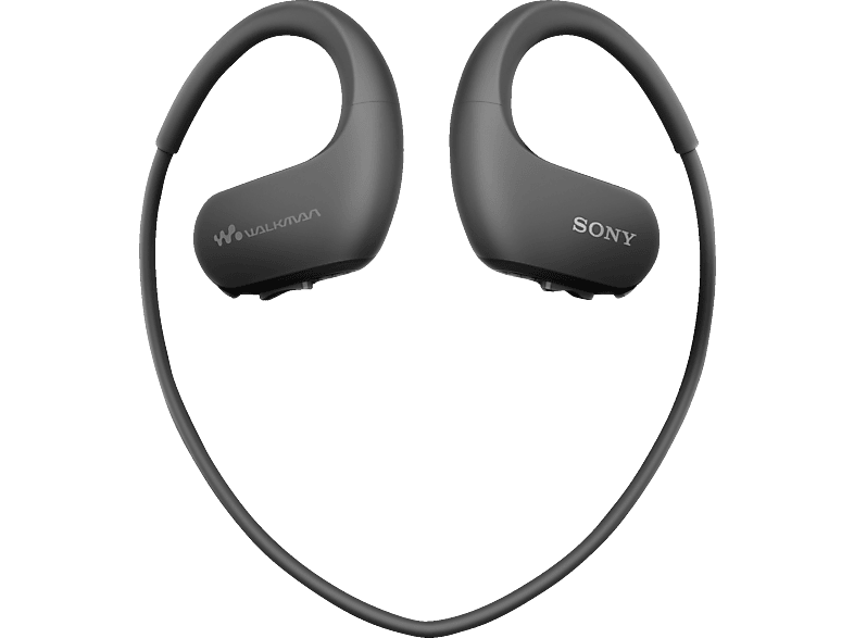SONY NW-WS413 Kopfhörer mit integriertem Mp3-Player (4 GB, Schwarz)