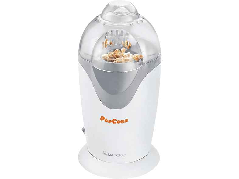 CLATRONIC PM 3635 Popcornmaker Weiß/Grau