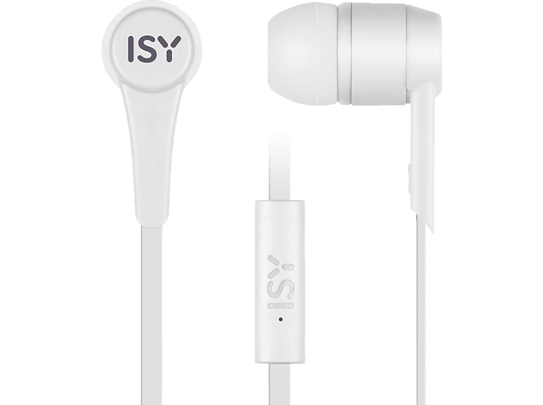 ISY IIE-1101-WT, In-ear Kopfhörer Weiß