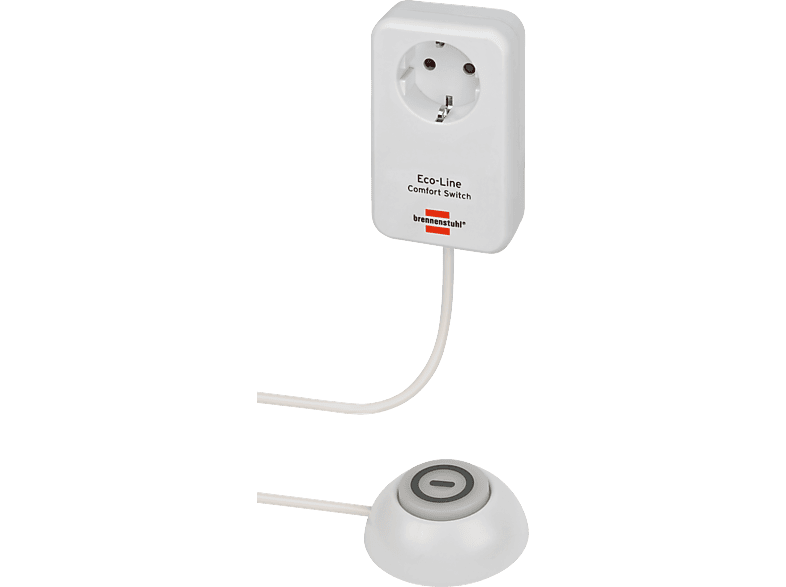 BRENNENSTUHL Eco-Line Comfort Switch Adapter, 1,5 m