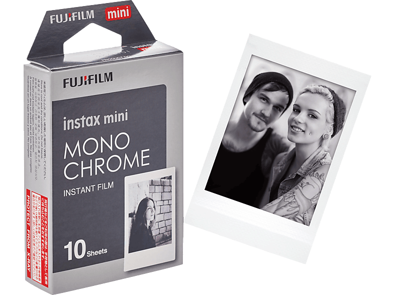 FUJIFILM instax mini Film Monochrome Sofortbildfilm