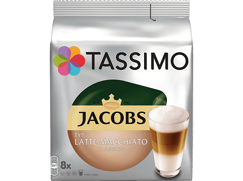 TASSIMO 4031649 Latte Macchiato Classico Kaffeekapseln (Tassimo)