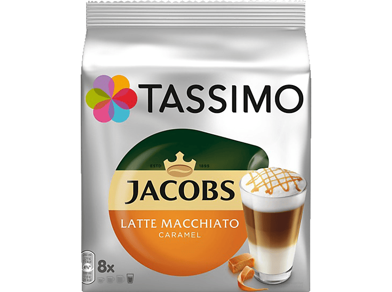 TASSIMO 4031646 Latte Macchiato Caramel Kaffeekapseln (Tassimo)