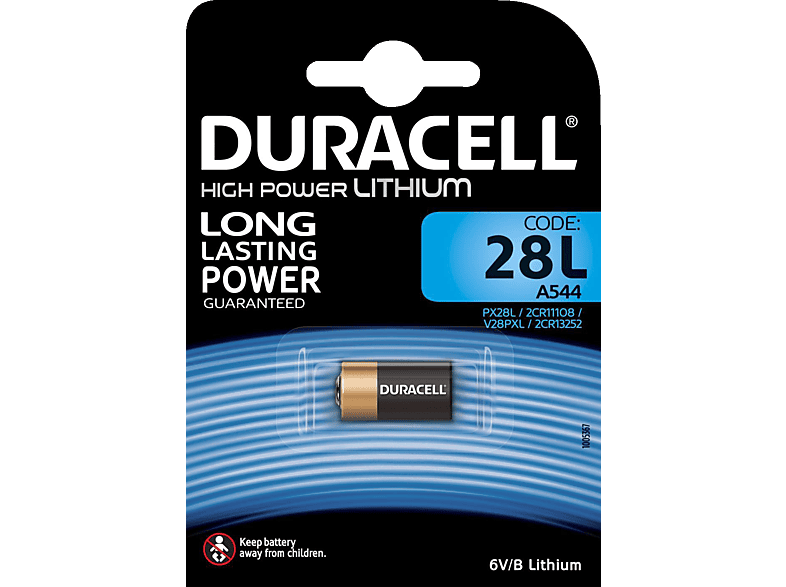 DURACELL Specialty 28L Batterie, Lithium, 6 Volt 1 Stück