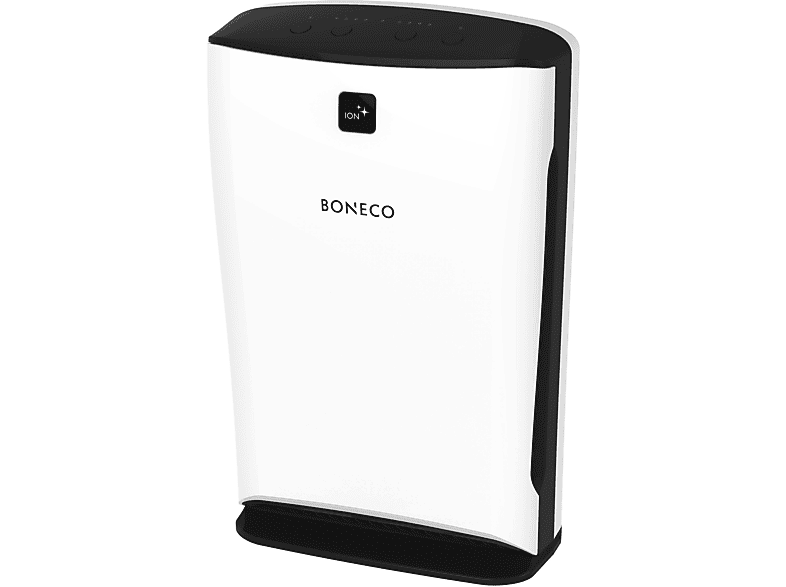 BONECO P340 Luftreiniger Weiß/Schwarz (50 Watt, Raumgröße: 40 m², 2-in-1 Filterpacket: HEPA- und Aktivkohlefilter)