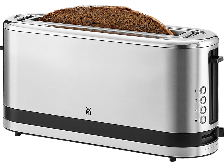 WMF 04.1412.001 KÜCHENminis® Toaster Edelstahl matt (900 Watt, Schlitze: 1)