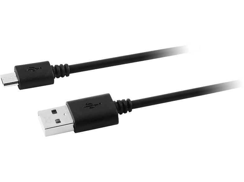 OK. Micro-USB, Kabel, 1 m, Schwarz