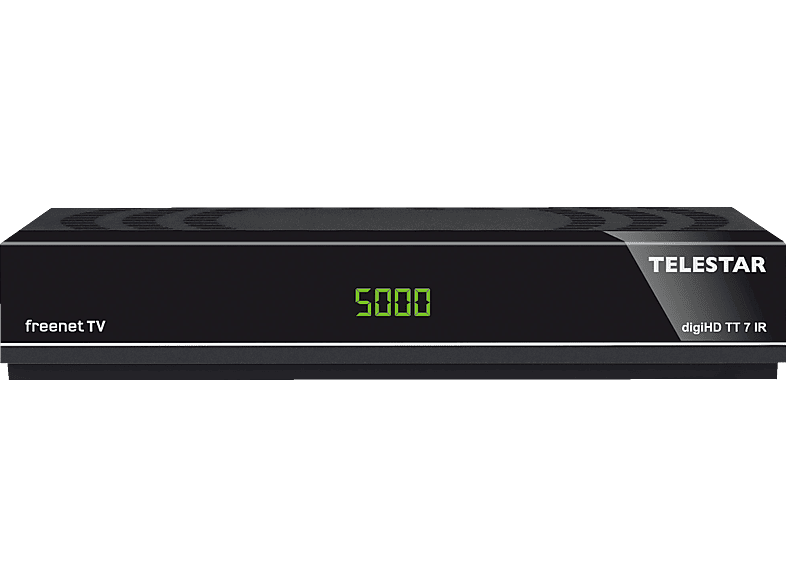TELESTAR digiHD TT 7 IR HDTV Receiver (DVB-T2 HD, Schwarz)