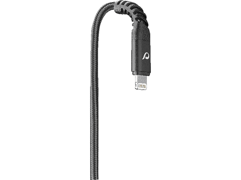 CELLULAR LINE Extreme Cable, Ladekabel, 1 m, Schwarz