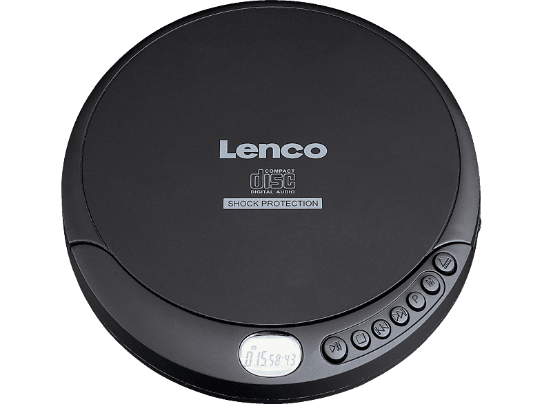 LENCO CD-200 Tragbarer CD-Spieler Schwarz