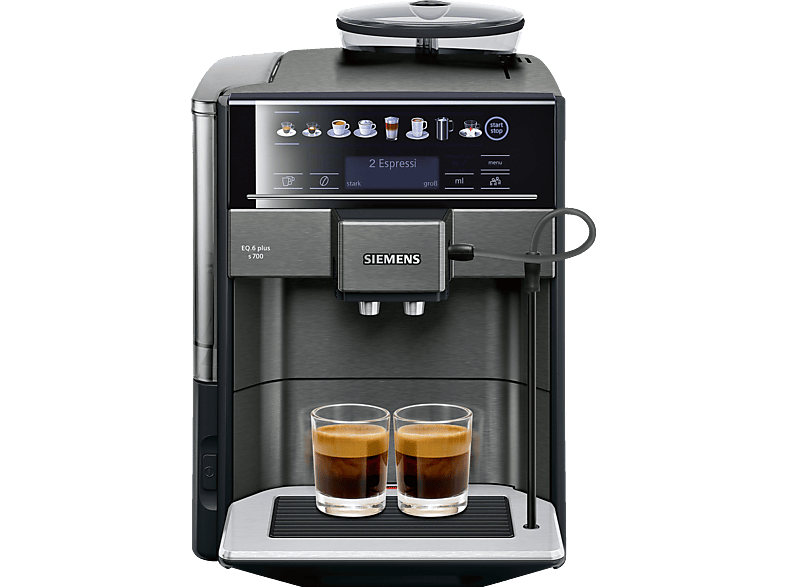 SIEMENS TE657509DE EQ.6 Plus s700 Kaffeevollautomat Schwarz