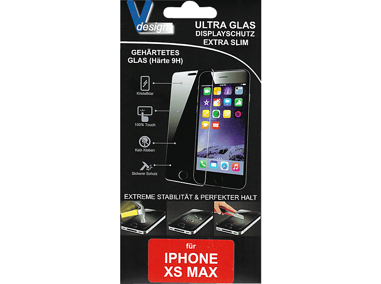 V-DESIGN VF 194 Displayschutz (für Apple iPhone XS Max)