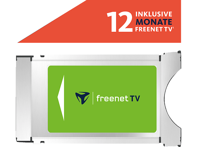 FREENET TV freenet CI+ Modul für DVB-T2 HD inklusive 12 Monate
