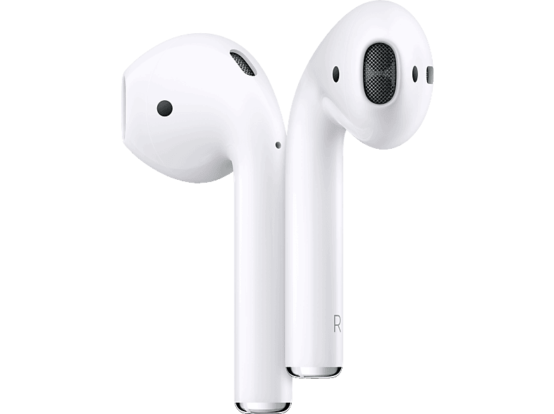 APPLE AirPods (2. Generation), In-ear Kopfhörer Bluetooth Weiß