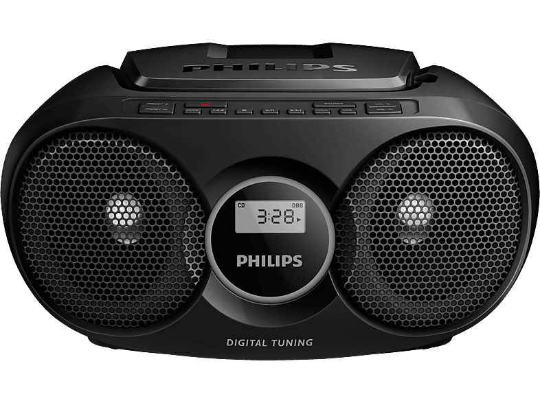 PHILIPS AZ 215B/12 CD-Soundmachine, schwarz