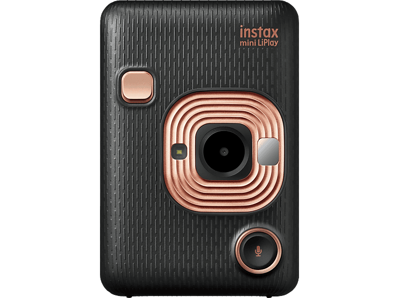 FUJIFILM instax mini LiPlay Sofortbildkamera, Elegant Black