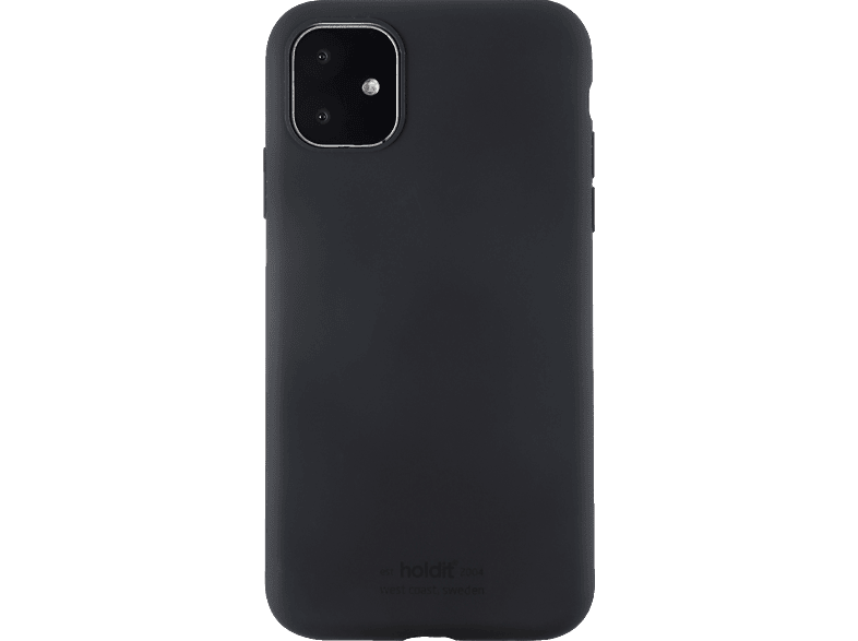 HOLDIT 14305 SILICONE CASE, Backcover, Apple, iPhone 11, Schwarz