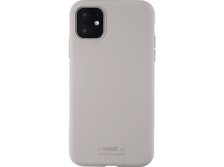 HOLDIT 14309 SILICONE CASE, Backcover, Apple, iPhone 11, Grau