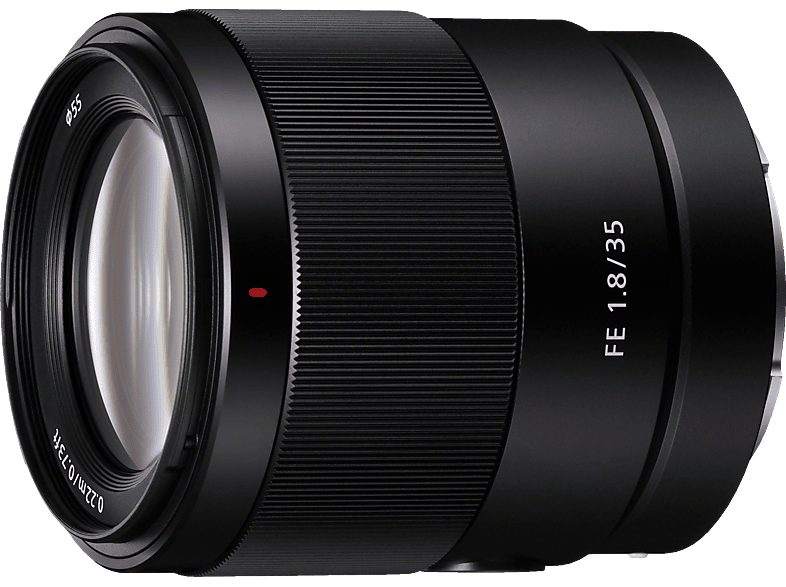 SONY SEL35F18F Vollformat 35 mm - f/1.8 ASP, FHB, Circulare Blende, DMR (Objektiv für Sony E-Mount, schwarz)