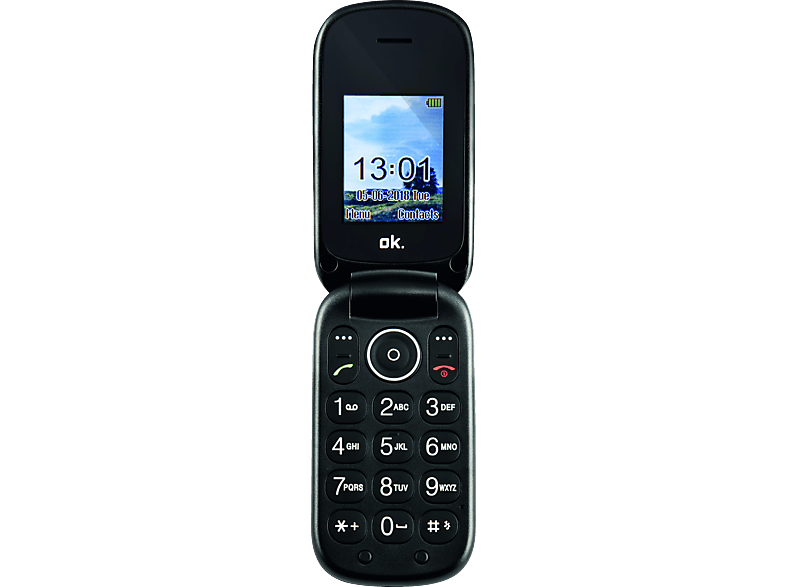 OK. OMP 50-1 Mobiltelefon, Schwarz