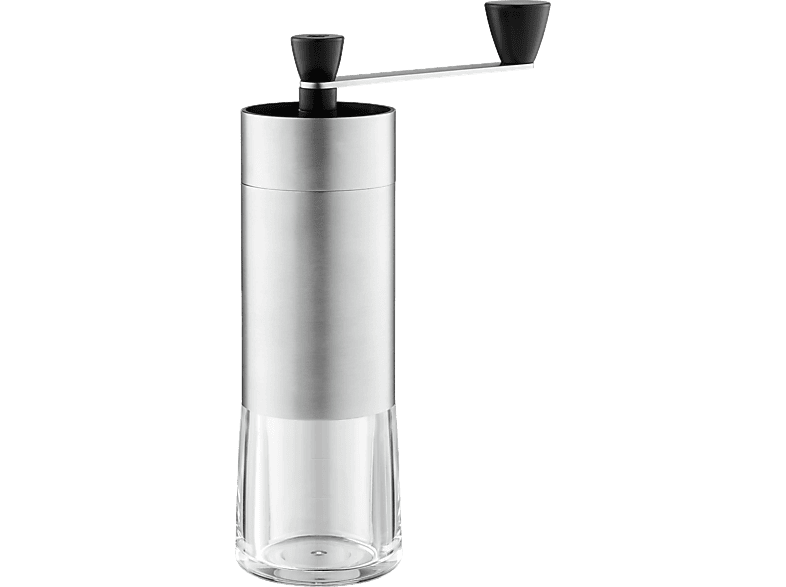 TCHIBO Manuelle Kaffeemühle Silber/Schwarz/Transparent