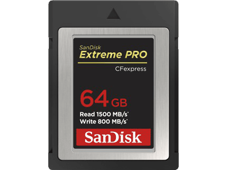 SANDISK Extreme Pro, CFexpress Speicherkarten, 64 GB, 1500 MB/s