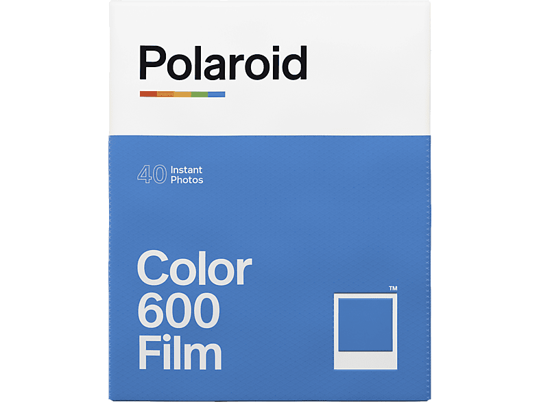 POLAROID Sofortbildfilm Farbe für 600 und i-Type - 5er Pack weißer Rahmen