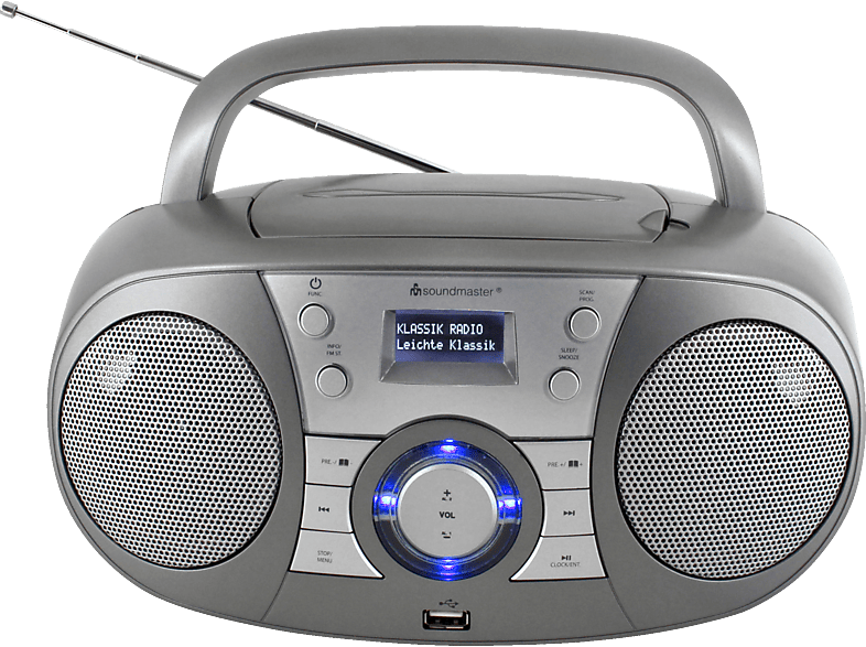 SOUNDMASTER SCD1800TI Radio, Anthrazit