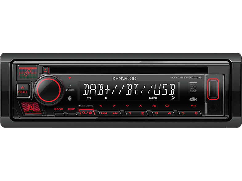 KENWOOD KDC-BT450DAB Autoradio 1 DIN