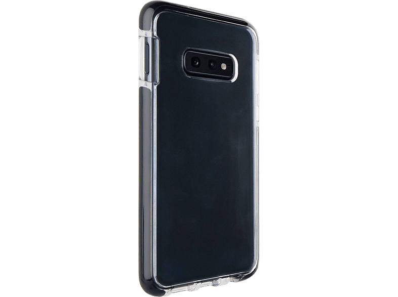 VIVANCO 61269 Rock Solid, Backcover, Samsung, Galaxy S10e, Transparent/Schwarz
