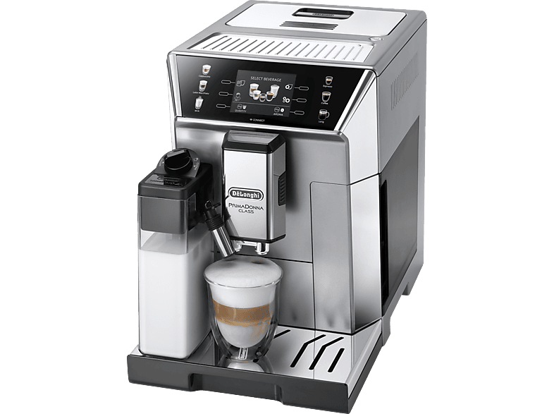 DELONGHI PrimaDonna Class ECAM550.65.MS Kaffeevollautomat Silber