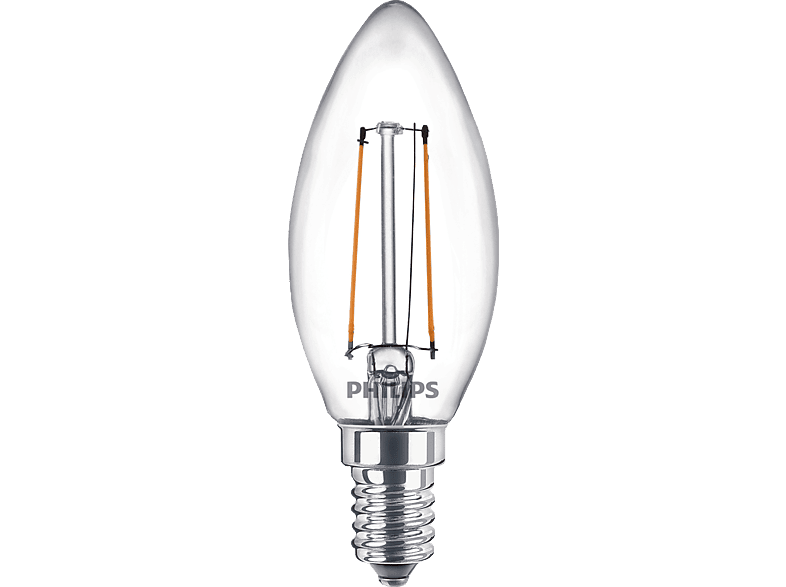 PHILIPS LEDclassic B35 2W ersetzt 25 W LED Lampe warmweiß