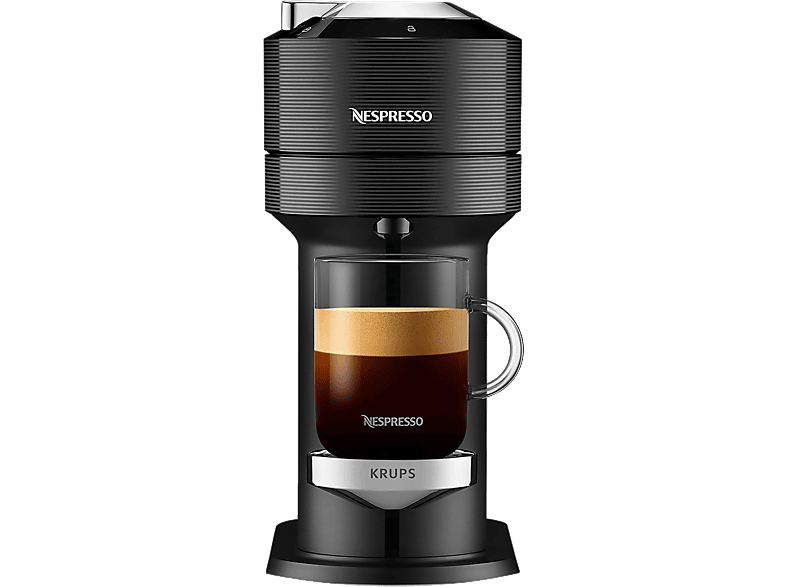 KRUPS XN9108 Nespresso Vertuo Next Kapselmaschine Classic Black