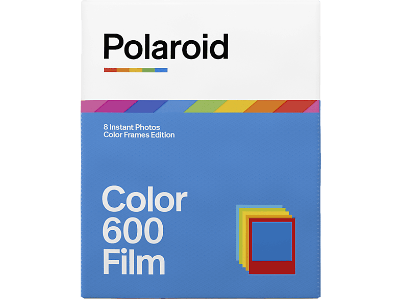 POLAROID Sofortbildfilm Farbe für 600 und i-Type – Color Rahmen farbige