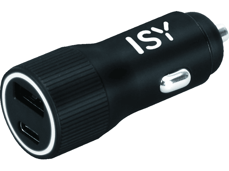 ISY ICC-8000 Auto-Ladegerät Universal 30 Watt, Schwarz