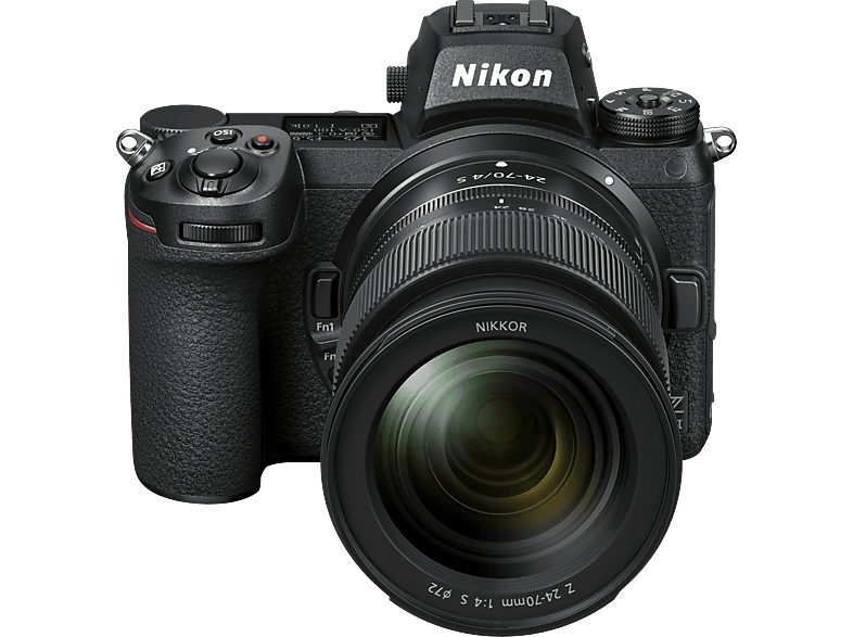 NIKON Z7 II Kit Systemkamera mit Objektiv 24-70 mm, 8 cm Display Touchscreen, WLAN