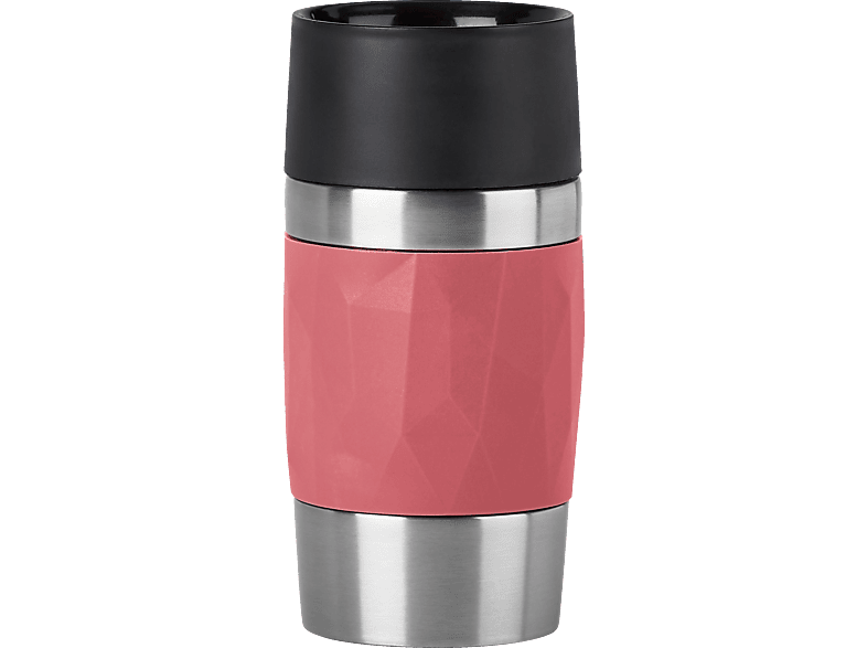 EMSA N21604 Travel Mug Compact Thermobecher Koralle