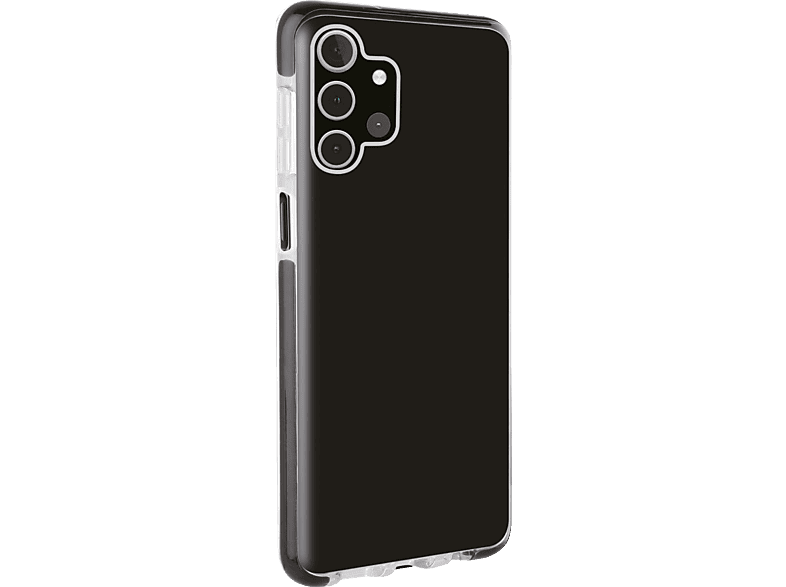 VIVANCO Rock Solid, Backcover, Samsung, Galaxy A32 5G, Transparent/Schwarz