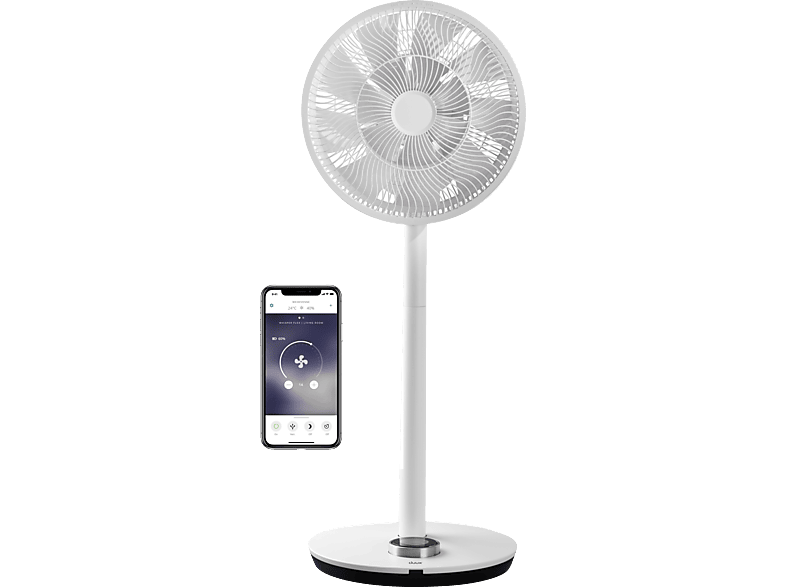DUUX DXCF11 Whisper Flex Smart Fan Standventilator Weiß (27 Watt)