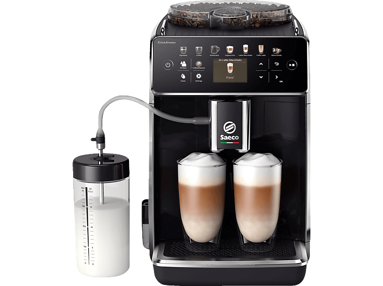 SAECO SM6580/00 GranAroma 14 Kaffeespezialitäten Kaffeevollautomat Schwarz