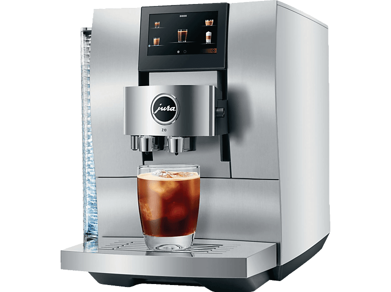 JURA Z10 (EA) Kaffeevollautomat Aluminium White