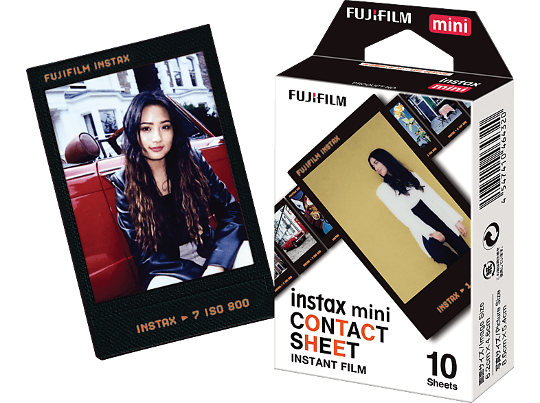 FUJIFILM instax mini Film Contact Sheet Sofortbildfilm