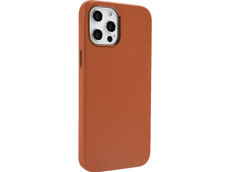 ISY ISC-3404, Backcover, Apple, iPhone 12, 12 Pro, Braun